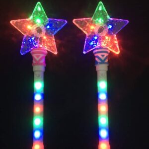 Flashing Star Wand - Multi Colour (Pack of 72- £2.00 incl. VAT each) AJP-83 C2