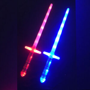**SPECIAL OFFER**Mini Cross Sword - Light Up Sword - R/G/B (Pack of 72 - £1.75 incl. VAT each) AJP-38 B5/C2