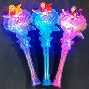 Light Up Mermaid Wand- (Pack of 48 - £3.00 incl. VAT each) AJP-112 C4