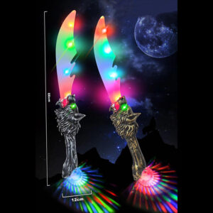 **NEW HOT SELLER**Light Up Wolf Sabre (Works out £3 each Incl. VAT - Pack of 24)AJP-114 B5