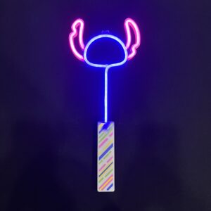 Neon Kuala Wand - NEW HOT SELLING LINE Pack of 72 - £2.50 incl. VAT each) AJP 122 - C1